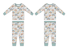 Load image into Gallery viewer, Rainbow Road 2-Piece Long Sleeve Pjs