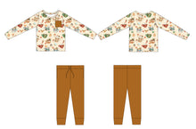 Load image into Gallery viewer, Cream Cocoa Cups 2-Piece Jogger Daywear