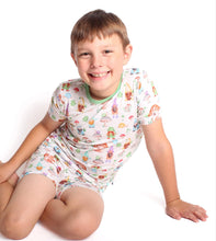 Load image into Gallery viewer, Garden Gnomes 2-Piece Shorts Pjs