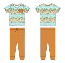 Load image into Gallery viewer, Sunny Safari 2-Piece Jogger Daywear