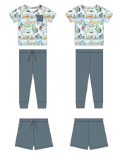 Load image into Gallery viewer, Tiny Town 4-Piece Jogger Daywear