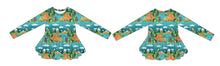 Load image into Gallery viewer, Camping Critters 4-Piece Peplum Set