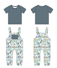 Load image into Gallery viewer, Tiny Town Overalls