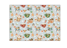 Load image into Gallery viewer, Grey Cocoa Cups Pillowcase