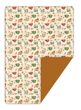 Load image into Gallery viewer, Cream Cocoa Cups Quilted Blanket