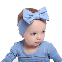 Load image into Gallery viewer, Steel Blue Bamboo Headband