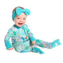 Load image into Gallery viewer, Ocean Oasis Long Sleeve Romper