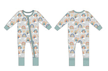 Load image into Gallery viewer, Rainbow Road Long Sleeve Romper