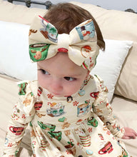 Load image into Gallery viewer, Cream Cocoa Cups Bamboo Headband