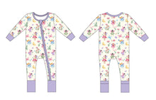 Load image into Gallery viewer, Fluttering Fairies Long Sleeve Romper