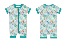 Load image into Gallery viewer, Ocean Oasis Shorts Romper