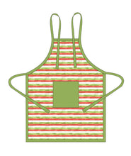 Load image into Gallery viewer, Christmas Stripes Aprons