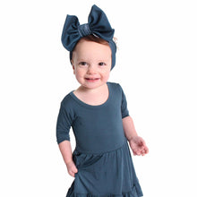 Load image into Gallery viewer, Stormy Sky Girls Dress with bottoms