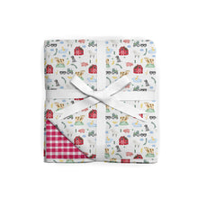 Load image into Gallery viewer, Friendly Farm Quilted Blanket