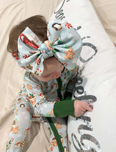 Load image into Gallery viewer, Grey Cocoa Cups Big Bow Headband