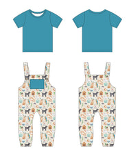Load image into Gallery viewer, Purrfect Pets 2-Piece Overalls