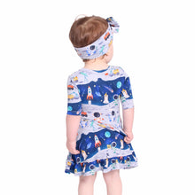 Load image into Gallery viewer, Space Bamboo Headband