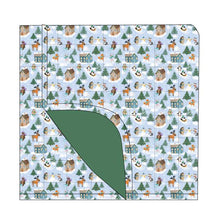 Load image into Gallery viewer, Snowy Slopes Quilted Blanket
