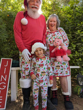 Load image into Gallery viewer, Santa's Village 2-Piece Long Sleeve Pjs