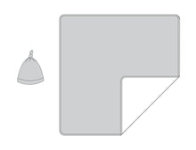 Load image into Gallery viewer, Silver Scene Swaddle with Hat
