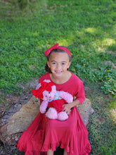 Load image into Gallery viewer, Santa's Village Tutu Dress for dolls