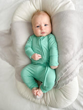 Load image into Gallery viewer, Minty Mint Long Sleeve Romper