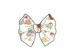 Load image into Gallery viewer, Garden Gnomes Alligator Clip Bamboo Bows