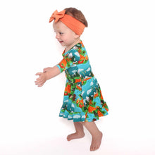 Load image into Gallery viewer, Camping Critters Girls Dress with bottoms