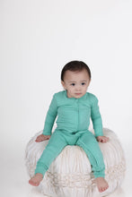 Load image into Gallery viewer, Minty Mint Long Sleeve Romper