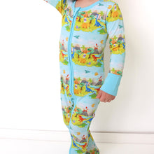 Load image into Gallery viewer, Dino Long Sleeve Romper