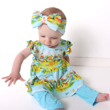 Load image into Gallery viewer, Dino 2-Piece Peplum