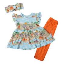 Load image into Gallery viewer, Sunny Safari 2-Piece Peplum