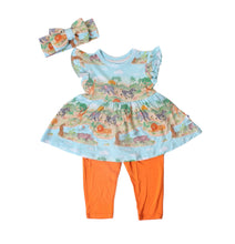 Load image into Gallery viewer, Sunny Safari 2-Piece Peplum