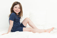 Load image into Gallery viewer, Brielle Blue 2-Piece Shorts Pj