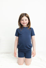 Load image into Gallery viewer, Brielle Blue 2-Piece Shorts Pj