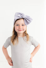 Load image into Gallery viewer, Silver Scene Big Bow Headband