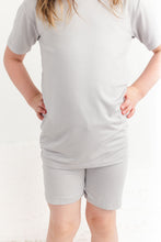 Load image into Gallery viewer, Silver Scene 2-Piece Shorts Pjs