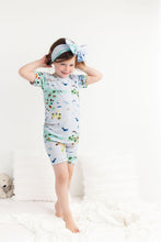 Load image into Gallery viewer, World Map Big Bow Headband