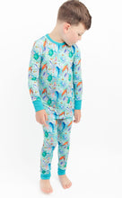 Load image into Gallery viewer, Ocean Oasis Long Sleeve 2 Piece Pjs