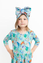 Load image into Gallery viewer, Ocean Oasis Big Bow Headband