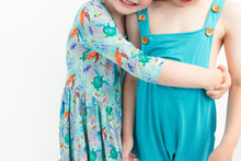 Load image into Gallery viewer, Tidal Teal Pant Overalls