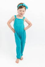 Load image into Gallery viewer, Tidal Teal Pant Overalls