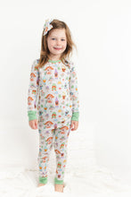 Load image into Gallery viewer, Garden Gnomes Long Sleeve 2 Piece Pjs
