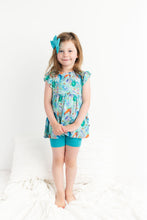 Load image into Gallery viewer, Ocean Oasis 3-Piece Peplum Set