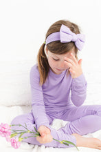 Load image into Gallery viewer, Lavender Lillies Long Sleeve 2 Piece Pjs