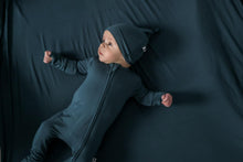Load image into Gallery viewer, Stormy Sky Swaddle with Hat