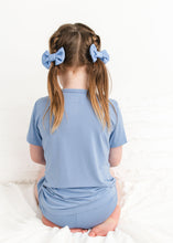 Load image into Gallery viewer, Steel Blue 2-Piece Shorts Pjs