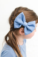 Load image into Gallery viewer, Steel Blue Big Bow