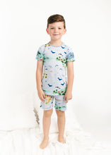 Load image into Gallery viewer, World Map 2-Piece Shorts Pjs
