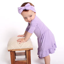 Load image into Gallery viewer, Lavender Lillies Girls Dress with bottoms